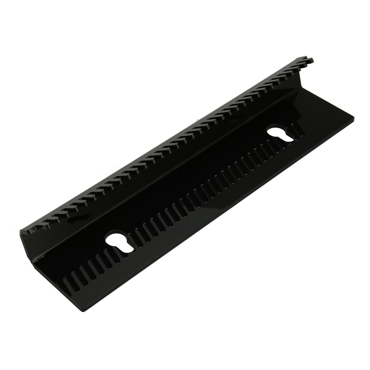 Hair Bun Extension Hanger Acrylic Lightweight Hair Extension Display Holder for Home Shops Black