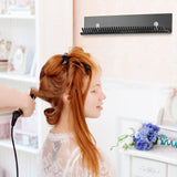 Hair Bun Extension Hanger Acrylic Lightweight Hair Extension Display Holder for Home Shops Black