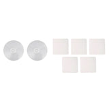 Hair Bun Extension Hanger Acrylic Lightweight Hair Extension Display Holder for Home Shops Black - Extra Image