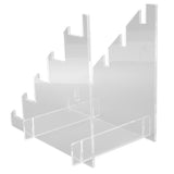 Acrylic Knife Bayonet Stand Compact Transparent Multifunctional Detachable Knife Holder for Small Tools