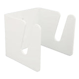 Skateboard Wall Mount Acrylic Display Storage Holder Hanger Home Decoration for Indoor White