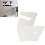 Skateboard Wall Mount Acrylic Display Storage Holder Hanger Home Decoration for Indoor White