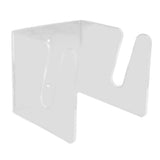 Skateboard Wall Mount Acrylic Display Storage Holder Hanger Home Decoration for Indoor Transparent