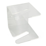 Skateboard Wall Mount Acrylic Display Storage Holder Hanger Home Decoration for Indoor Transparent