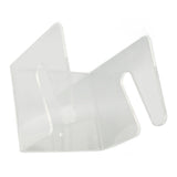 Skateboard Wall Mount Acrylic Display Storage Holder Hanger Home Decoration for Indoor Transparent
