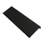 Acrylic Tilted Computer Keyboard Holder Low Front Lip Polished Finish Keyboard Riser Keyboard Holder for Office Black