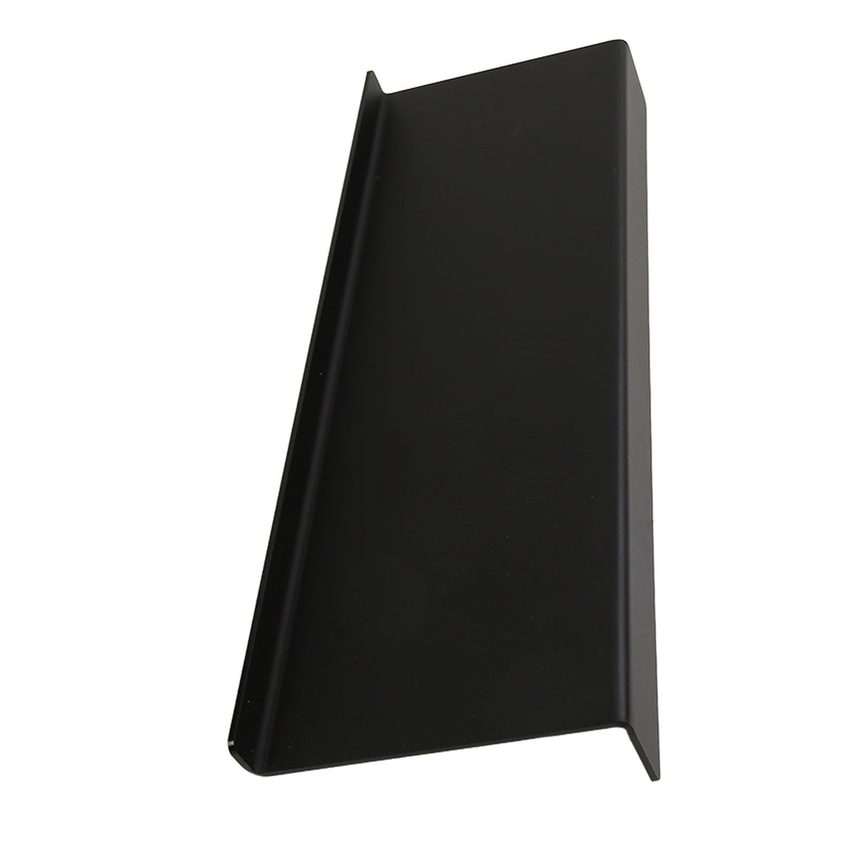 Acrylic Tilted Computer Keyboard Holder Low Front Lip Polished Finish Keyboard Riser Keyboard Holder for Office Black