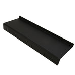 Acrylic Tilted Computer Keyboard Holder Low Front Lip Polished Finish Keyboard Riser Keyboard Holder for Office Black
