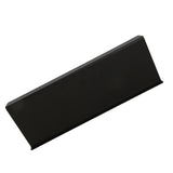 Acrylic Tilted Computer Keyboard Holder Low Front Lip Polished Finish Keyboard Riser Keyboard Holder for Office Black