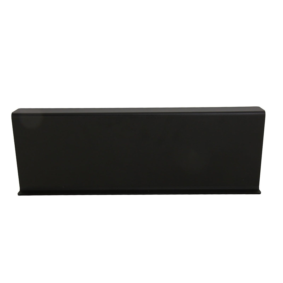 Acrylic Tilted Computer Keyboard Holder Low Front Lip Polished Finish Keyboard Riser Keyboard Holder for Office Black