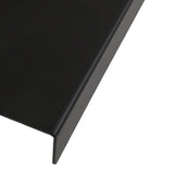 Acrylic Tilted Computer Keyboard Holder Low Front Lip Polished Finish Keyboard Riser Keyboard Holder for Office Black