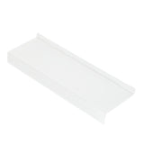Acrylic Tilted Computer Keyboard Holder Low Front Lip Polished Finish Keyboard Riser Keyboard Holder for Office Transparent