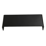 Monitor Riser 50lb 3.5inch Height Improve Sitting Posture Reduces Neck Eyes Pressure Space Saving Acrylic Computer Stand for Bedroom Study Black
