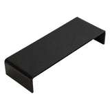 Monitor Riser 50lb 3.5inch Height Improve Sitting Posture Reduces Neck Eyes Pressure Space Saving Acrylic Computer Stand for Bedroom Study Black