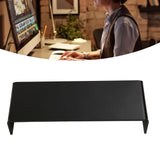 Monitor Riser 50lb 3.5inch Height Improve Sitting Posture Reduces Neck Eyes Pressure Space Saving Acrylic Computer Stand for Bedroom Study Black