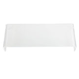 Monitor Riser 50lb 3.5inch Height Improve Sitting Posture Reduces Neck Eyes Pressure Space Saving Acrylic Computer Stand for Bedroom Study Transparent