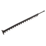 Clothes Hanger Rack Wall Mounted Hole Free Retractable Aluminum Laundry Drying Rack for Indoor Balcony 3 Fold