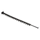Clothes Hanger Rack Wall Mounted Hole Free Retractable Aluminum Laundry Drying Rack for Indoor Balcony 3 Fold