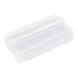 100PCS Wax Melt Molds Calmshell PET Separate Transparent Hanging Hole Empty Wax Melt Container for DIY Candles Chocolate Round