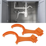 2Pcs RV Sewer Hose Wrench ABS Multi Tool Male Female RV Sewer Fitting Wrench for 3in 4in
