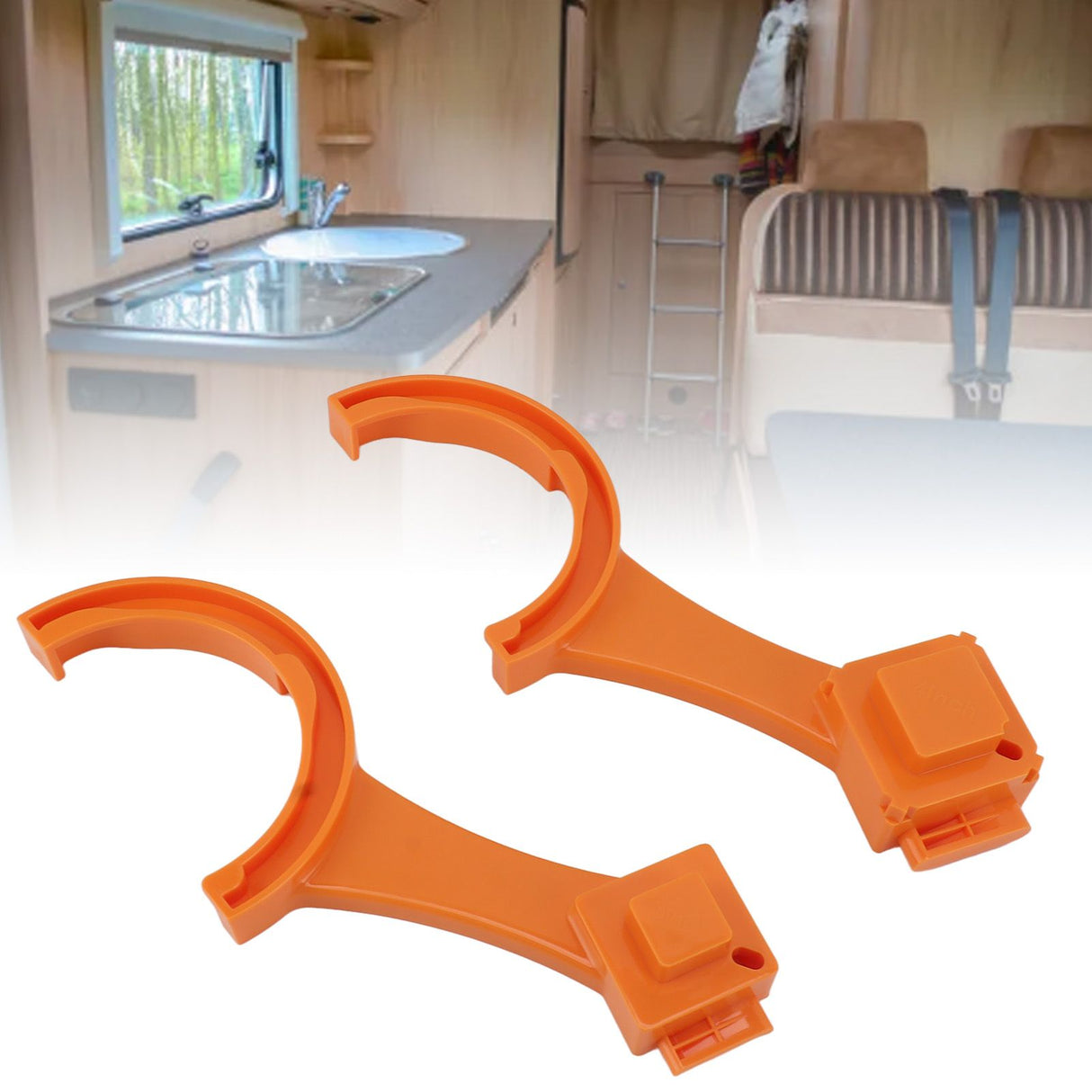 2Pcs RV Sewer Hose Wrench ABS Multi Tool Male Female RV Sewer Fitting Wrench for 3in 4in