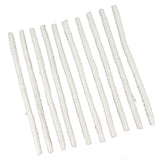 10 PCS Wicks Torch Replacement 13.78in Tiki Torch Fiberglass Wicks for Patio Lighting Garden Lights - Low Angle