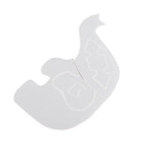 Lovely Elephant Decor Template Elephant Template Sewing Supplies for Sewing Art Craft L 30.5cm/12in - Low Angle