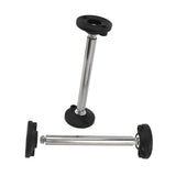 2Pcs Cabinet Adjustable Support Rod Stainless Steel Bathroom Cabinet Hanging Installation Lifting Support Rod Model 150 - Close-Up Angle