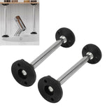 2Pcs Cabinet Adjustable Support Rod Stainless Steel Bathroom Cabinet Hanging Installation Lifting Support Rod Model 150 - Extra Image