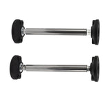 2Pcs Cabinet Adjustable Support Rod Stainless Steel Bathroom Cabinet Hanging Installation Lifting Support Rod Model 200 - Top-Down View