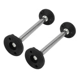 2Pcs Cabinet Adjustable Support Rod Stainless Steel Bathroom Cabinet Hanging Installation Lifting Support Rod Model 200 - Rear View