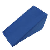 Arm Elevation Pillow Arm Wedge Elevating Pillow for Sleeping Broken Arm Recovery Protect Elbow Arm Wedge Pillow Triangle Blue - Front View