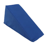 Arm Elevation Pillow Arm Wedge Elevating Pillow for Sleeping Broken Arm Recovery Protect Elbow Arm Wedge Pillow Triangle Blue - Top-Down View
