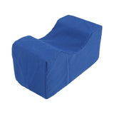 Ankle Pillow Foot Elevator Sponge Breathable Anti Bedsore Cushion Leg Rest Elevating Pad for Elderly Patient Injury Relieve Blue - Rear View