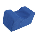 Ankle Pillow Foot Elevator Sponge Breathable Anti Bedsore Cushion Leg Rest Elevating Pad for Elderly Patient Injury Relieve Blue - Low Angle