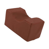 Ankle Pillow Foot Elevator Sponge Breathable Anti Bedsore Cushion Leg Rest Elevating Pad for Elderly Patient Injury Relieve Brown