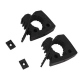 2PCS Shovel Holder Mount Rubber Quick Release Shovel Clamp Mount Bracket Fit for 1 1/7 Inch to 1 3/7 Inch Diameter Tools
