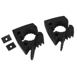 2PCS Shovel Holder Mount Rubber Quick Release Shovel Clamp Mount Bracket Fit for 1 1/7 Inch to 1 3/7 Inch Diameter Tools