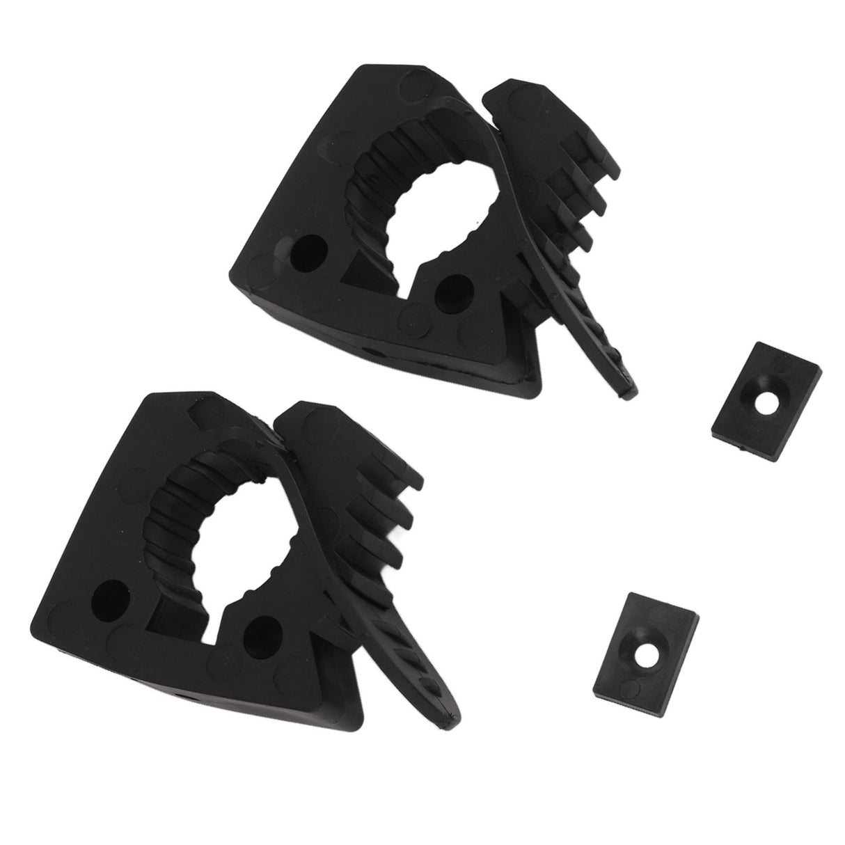 2PCS Shovel Holder Mount Rubber Quick Release Shovel Clamp Mount Bracket Fit for 1 1/7 Inch to 1 3/7 Inch Diameter Tools