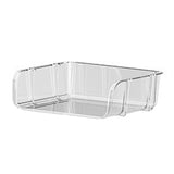 Transparent Desktop Stationery Organizer Stackable Stationery Files Storage Shelf Desktop Organizer S 26.5x20.2x8cm
