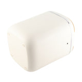 Automatic Trash Can 20L Touchless Sensor Easy Clean PP Waterproof Electric Garbage Bin for Kitchen Bathroom Cream White Battery Free