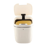 Automatic Trash Can 20L Touchless Sensor Easy Clean PP Waterproof Electric Garbage Bin for Kitchen Bathroom Cream White Battery Free - Extra Image