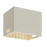 Book Storage Box with Dual Side Handles Stackable 50kg Load Bearing Multifunctional Use File Storage Bins Without Wheel - Side View