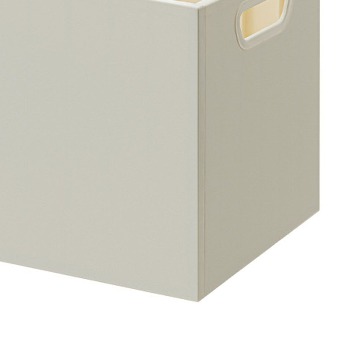 Book Storage Box with Dual Side Handles Stackable 50kg Load Bearing Multifunctional Use File Storage Bins Without Wheel