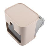 Tea Bag Storage Rack Multifunctional Desktop Office Desk Capsule Coffee Standing Box Plastic Acrylic Gray