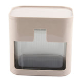 Tea Bag Storage Rack Multifunctional Desktop Office Desk Capsule Coffee Standing Box Plastic Acrylic Gray