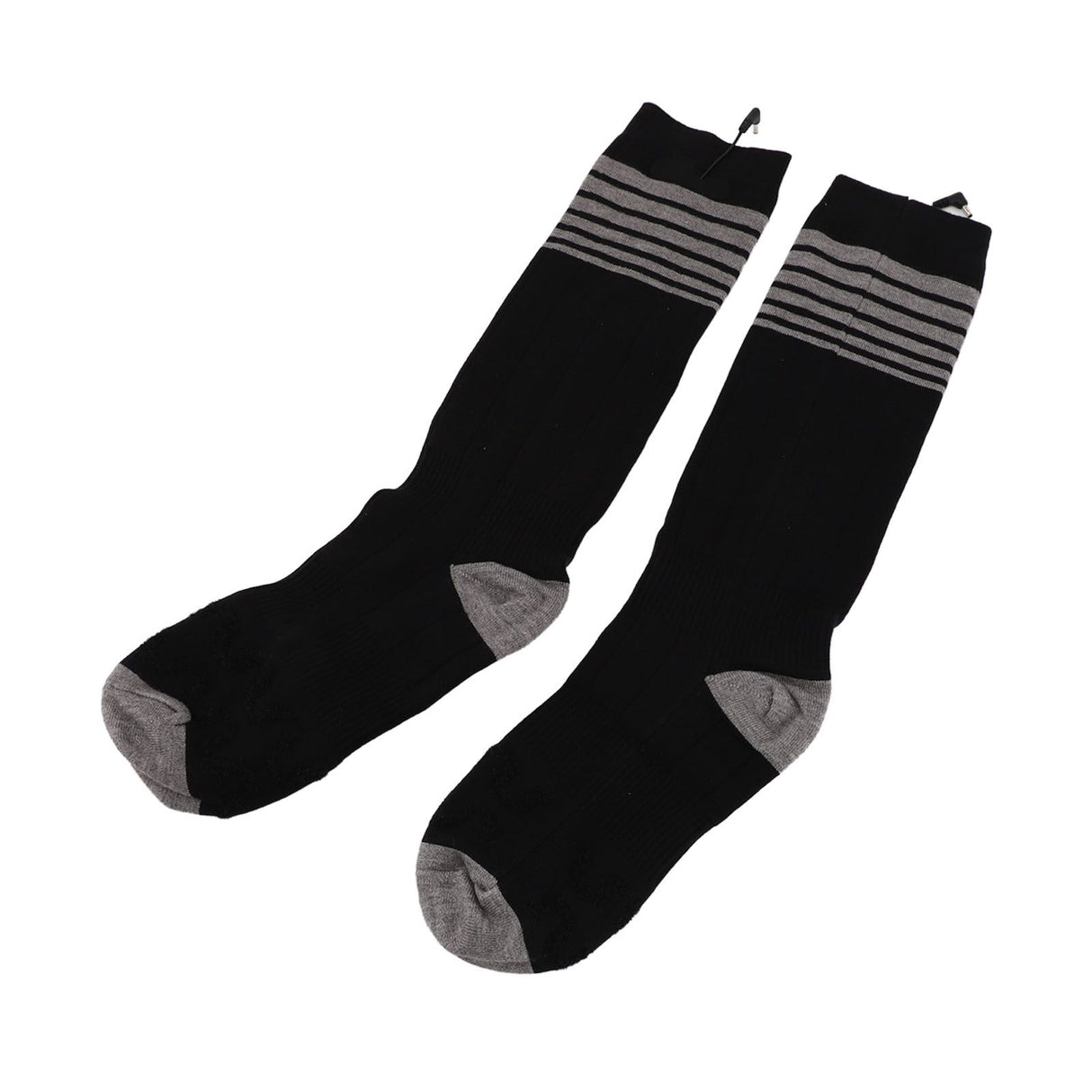 Electric Heated Socks for Men Women Battery Heated Socks with 3 Heat Settings for Hunting Hiking Camping Black