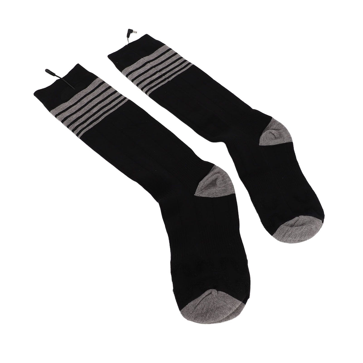 Electric Heated Socks for Men Women Battery Heated Socks with 3 Heat Settings for Hunting Hiking Camping Black