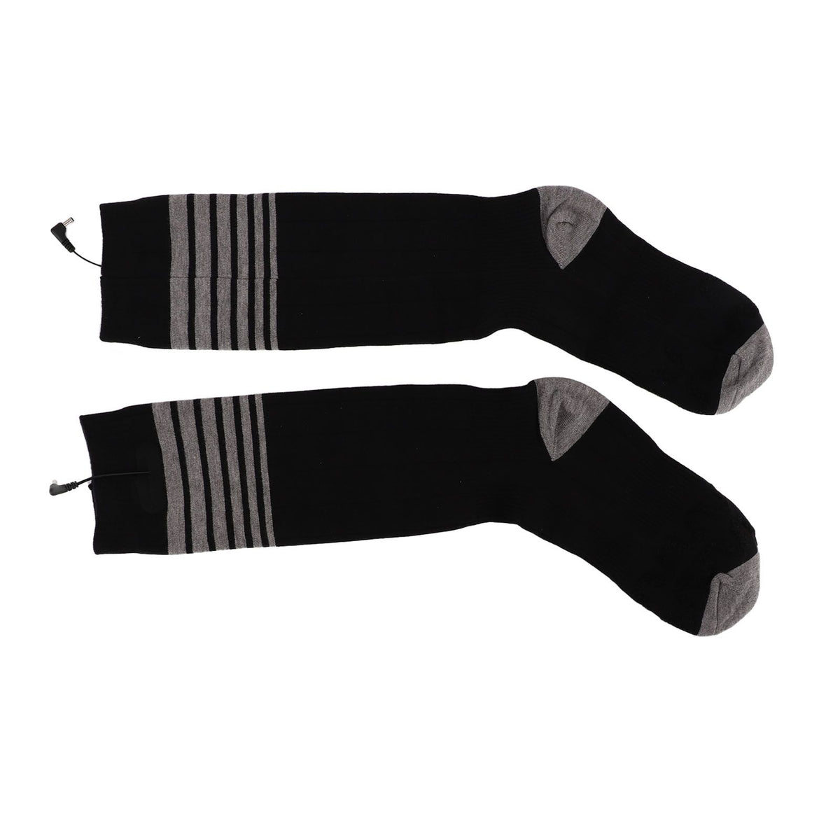 Electric Heated Socks for Men Women Battery Heated Socks with 3 Heat Settings for Hunting Hiking Camping Black