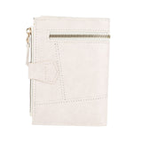 Women Wallet PU Leather Short Small Size Multiple Slots Card Holder Coin Purse for Daily Life White - Extra Image